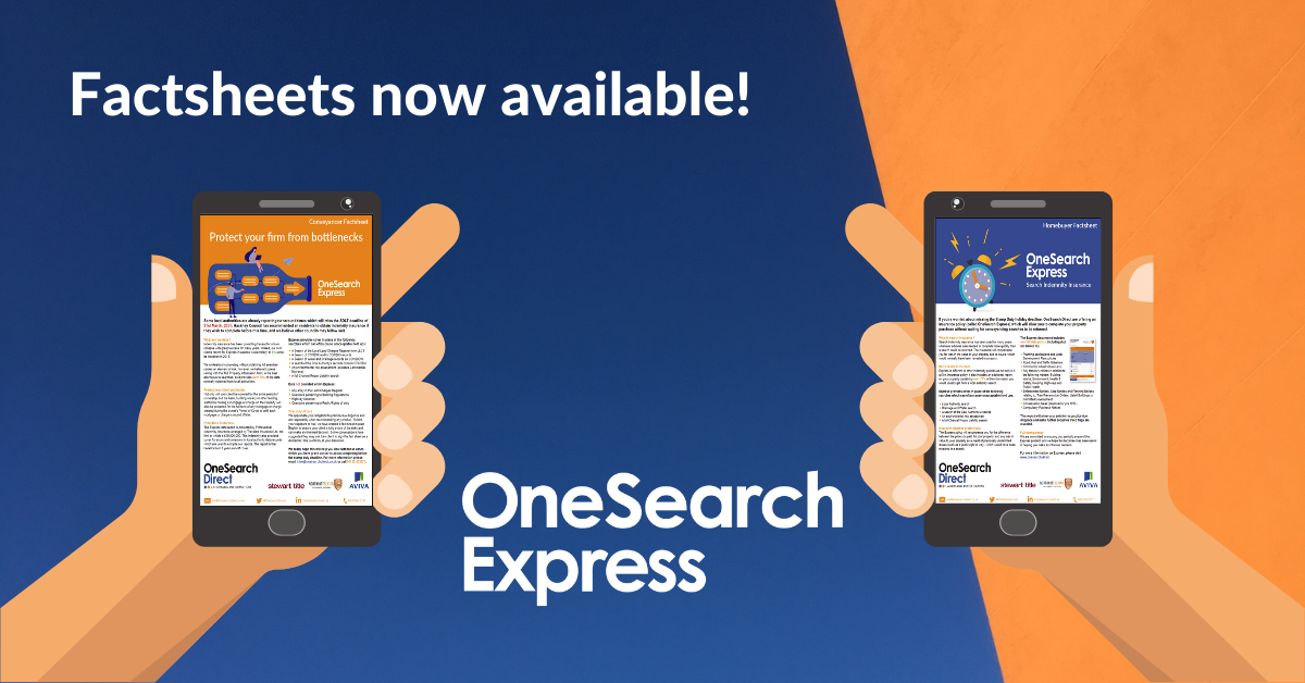 Express Conveyancer and Homebuyer Factsheets header image