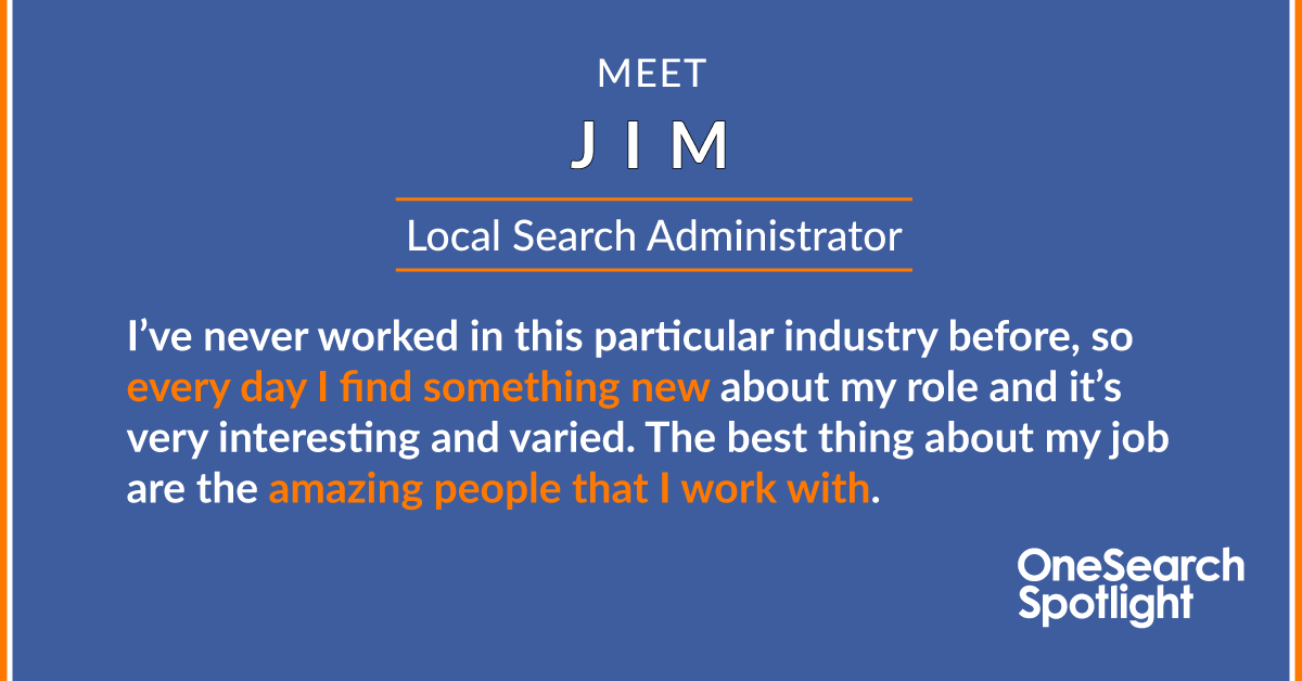 Spotlight Series | Meet Jim header image
