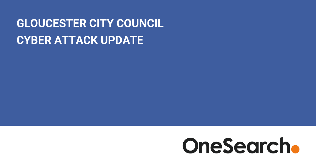Gloucester City Council Cyber Attack Update header image
